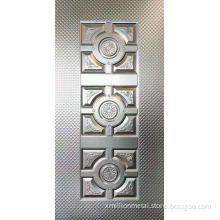 Hot slae embossed steel door plate